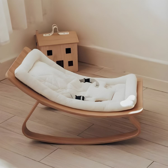 Rustic Mango New Modern Solid Wooden Swings In Natural Finish
