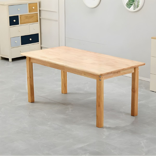 Rustic Mango Natural Age 5-12 Years Desk and Chair Writing Desk for Children's School