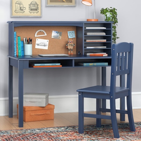 Rustic Mango Kids Media Desk Hutch