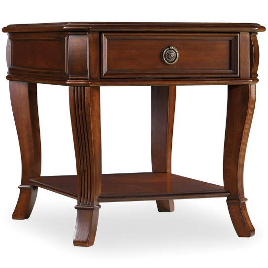 Rustic Mango Solid Wooden Vintage Style Sidetable in Honey Finish