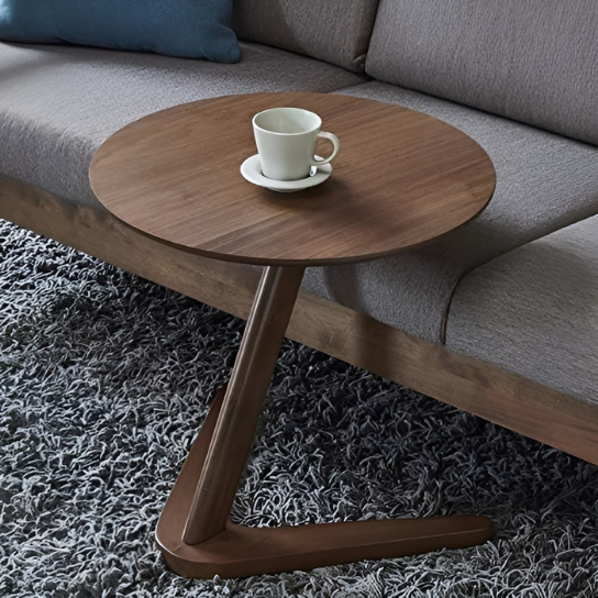 Rustic Mango Solid Wooden Side Table In Honey Finish